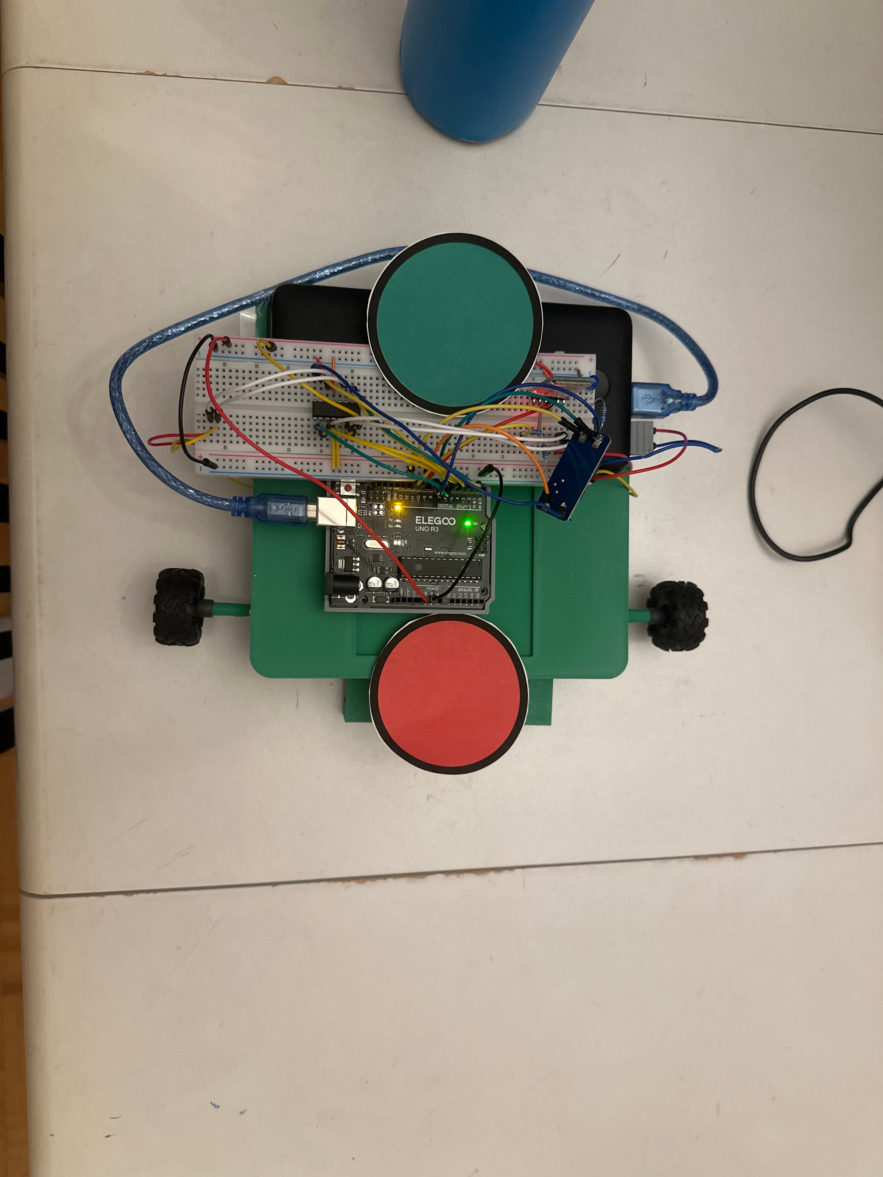 Robot final hardware setup